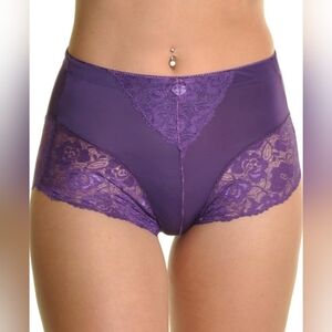 3 pair of ANGELINA lace PANTIES brand new without tags PINK- NAVY- RED